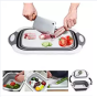 iShopping - Ferozi Traders 3In1 Silicone Washing Drain Tub For Kitchen