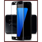 iShopping - MISC 3D Glass Screen Protector For Galaxy S7 Edge Black
