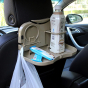 iShopping - G-Mart Foldable Car Back Seat Table Stand Gray