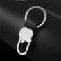 iShopping - M.Mart Waist Buckle Apple Design Leather Key Chain