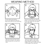iShopping - Hamayun Goods Fabric Disposable Face Mask Black