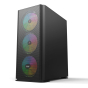 iShopping - EASE EC144B Tempered Glass ATX Gaming Case