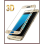 iShopping - MISC 3D Glass Screen Protector For Galaxy S7 Edge Gold