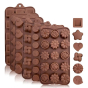 iShopping - Promax Chocolate Candy Silicone Mold 15 Cavity - Random Design
