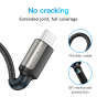 iShopping - KUULAA 65W Type-C Fast Charging Cable Black