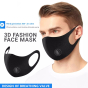 iShopping - Hamayun Goods Anti Dust Washable Filter Fashion Mask Black