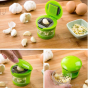 iShopping - Ferozi Traders Mini Garlic Chopper & Slicer - Green