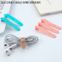 iShopping - Ferozi Traders Silicone Earphone Wire Holder Clips Pack Of 4