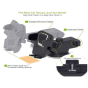 iShopping - Ferozi Traders Mobile Holder Stand For Car - Black
