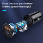 iShopping - KUULAA 42W Dual Ports PD + QC USB Fast Charging Car Charger Black