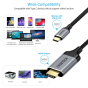iShopping - Choetech Thunderbolt 3 2m USB C To HDMI Cable (CH0021)