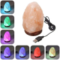 iShopping - Dealbyu RGB USB Lamp Himalayan Pink Salt Crystals Lamp