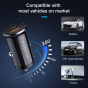 iShopping - KUULAA 42W Dual Ports PD + QC USB Fast Charging Car Charger Black