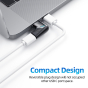 iShopping - Fonken Magnetic Cable Adapter 120W USB Type-C Cable Converter Black