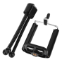 iShopping - Ferozi Traders Flexible Mini Tripod Stand with Clip Black