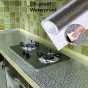iShopping - Sasti Market Aluminum Kitchen Foil Oil-Proof Sticker