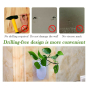 iShopping - The Emart Sticky Wall Vase Flower Pot
