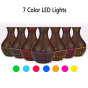 iShopping - Muzamil Store Mini Aroma Air Humidifier Dark Brown 100ML