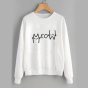 iShopping - AMV Apparels Printed Sweat Shirt For Unisex (0101)