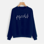 iShopping - AMV Apparels Printed Sweat Shirt For Unisex (0101)