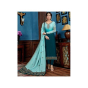 iShopping - Aj Dukan Embroidered Satin Dress For Women (0213)