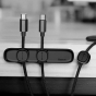 iShopping - Baseus Peas Magnetic Cable Organizer Black (ACWDJ-01)