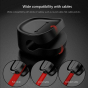 iShopping - Baseus Peas Magnetic Cable Organizer Black (ACWDJ-01)