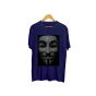 iShopping - AMV Apparels Anonymous Mask Printed T-Shirt For Men (0116)
