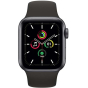 iShopping - Apple iWatch SE 40mm Gray Aluminum Case With Black Sport Band - GPS