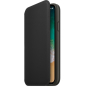 iShopping - Apple Leather Folio Case For iPhone X/XS - Black 