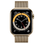 iShopping - Apple Watch Series 6 44mm Gold Stainless Steel Case With Milanese Loop Strap GPS Cellular