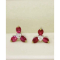 iShopping - Artistic Jewels Tops For Women Red/White (T-83)