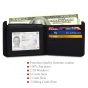 iShopping - Blackbird Leathers Handmade Bifold Leather Wallet For Men Black