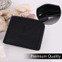 iShopping - Blackbird Leathers Handmade Bifold Leather Wallet For Men Black