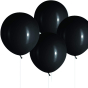 iShopping - S&S Co Black Latex Balloons Pack of 25