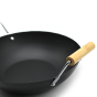 iShopping - Chef Cookware Non Stick Wok (Karahi) Carbon Steel 30cm
