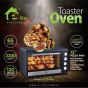 iShopping - E-lite Oven Toaster 65 LTR Black (ETO-653R)