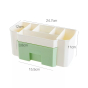 iShopping - Easy Shop Multi-Layer Cosmetic Organizer Green