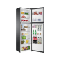 iShopping - Haier Freezer-on-Top Refrigerator 13 cu ft Black (HRF-398TDBC)