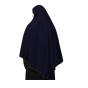 iShopping - MBN Textile Cotton jersey Plain Khimar Blue - 1 Piece