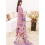 iShopping - Florent Embroidered Unstitched Lawn 3 Piece Suit Purple (F-4A)