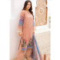 iShopping - Florent Embroidered Unstitched Lawn 3 Piece Suit Peach (F-7A)
