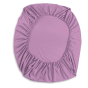 iShopping - Maguari Luxury Cotton Fitted King Bed Sheet Purple (0394)