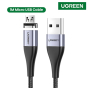 iShopping - UGREEN Magnetic 3A Type-Micro Fast Charging Cable 1M Black