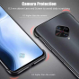 iShopping - MISC Frameless Design Transparent Red Case For Vivo S1 Pro