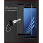 iShopping - MISC 3D Glass Screen Protector For Galaxy A8+ 2018 - Black
