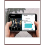 iShopping - MISC 3D Glass Screen Protector For Galaxy J6 - Black