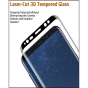 iShopping - MISC 3D Curved Glass Screen Protector For Galaxy S8 Black