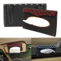 iShopping - Muzamil Store Sun Visor Car Tissue Box Black
