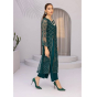 iShopping - Azure Emerald Net Festive Unstitched 2 Piece Suit Green (EDAZK176)